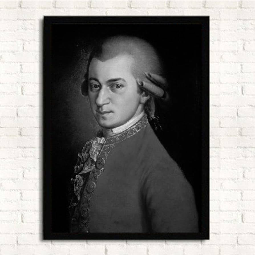 ビンテージ　音楽家　モーツァルト　置物　インテリア　工芸品　美術品　A1453 ビンテージ 音楽家 モーツァルト 置物 インテリア 工芸品 美術品